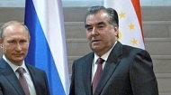 Путин провел переговоры президентом Таджикистана, которые планировались на понедельник
